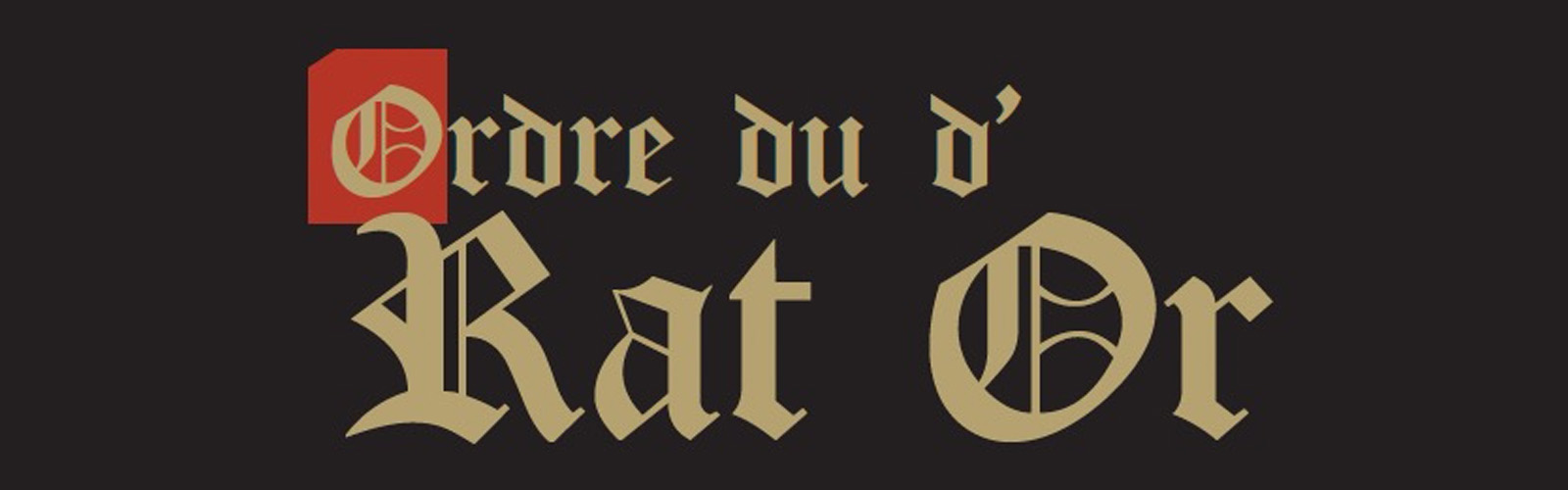 L'ordre du Rat d'Or