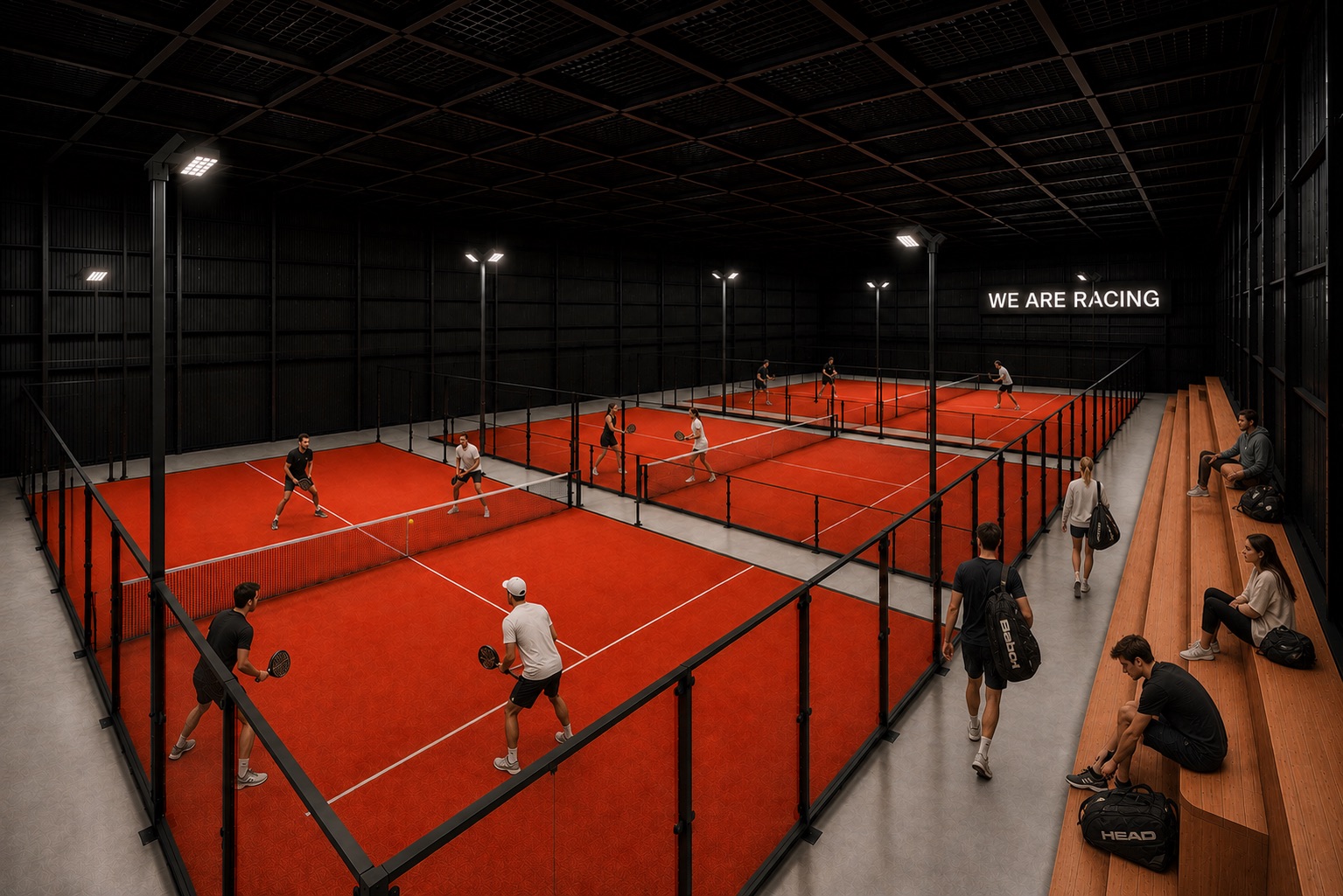 Inside Racing indoor Padel